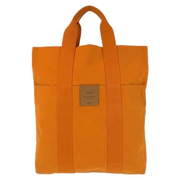 HERMES Orange Tote Bag - Picture 1 of 10